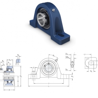 Skf ucp sale 204