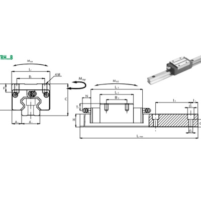 Guide lineari - Guide motorizzabili a 1 asse - CTS - Guide lineari