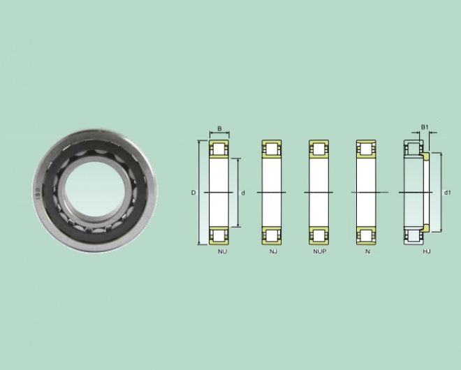 n-305 cylindrical roller bearing n305 n